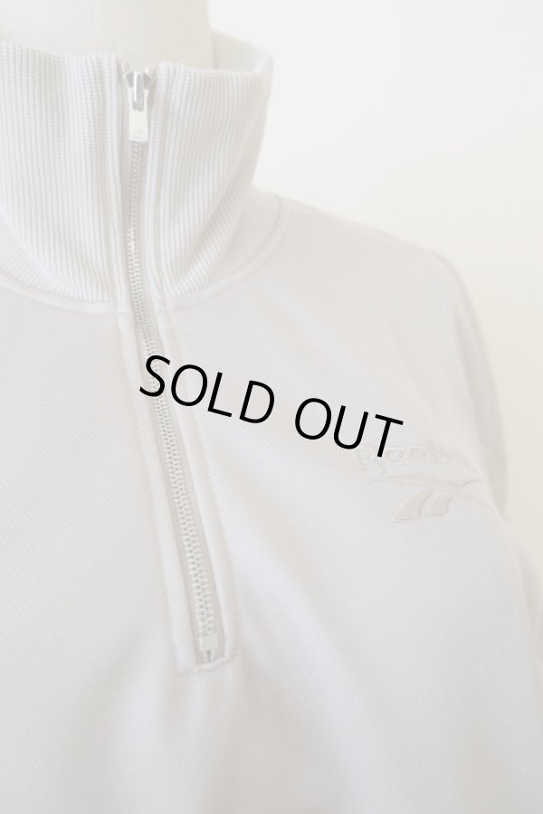 画像6: naokitomizuka × Reebok half Zip deformed sweatshirt beige (6)