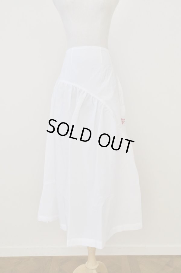 画像2: naokitomizuka × Reebok gathered skirt white (2)