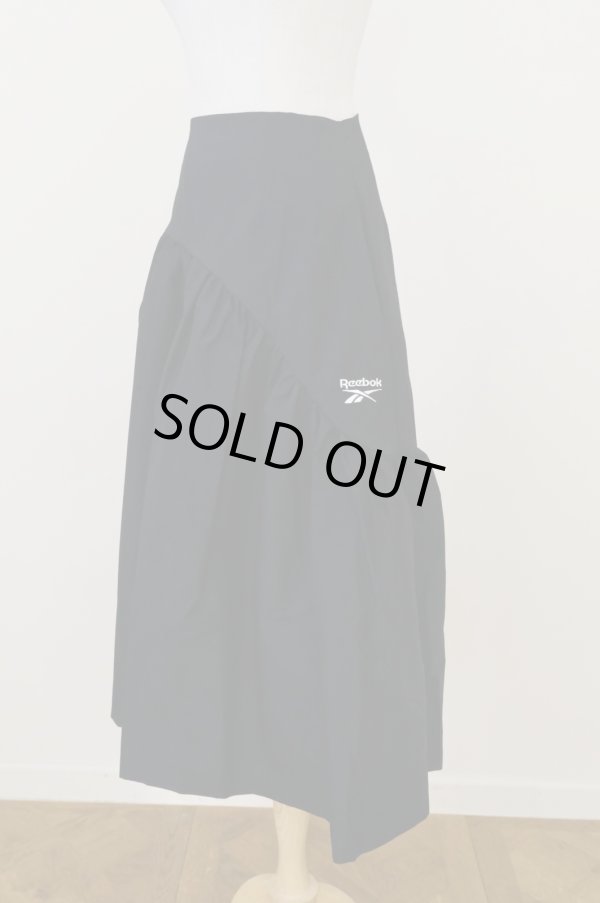 画像2: naokitomizuka × Reebok gathered skirt black (2)