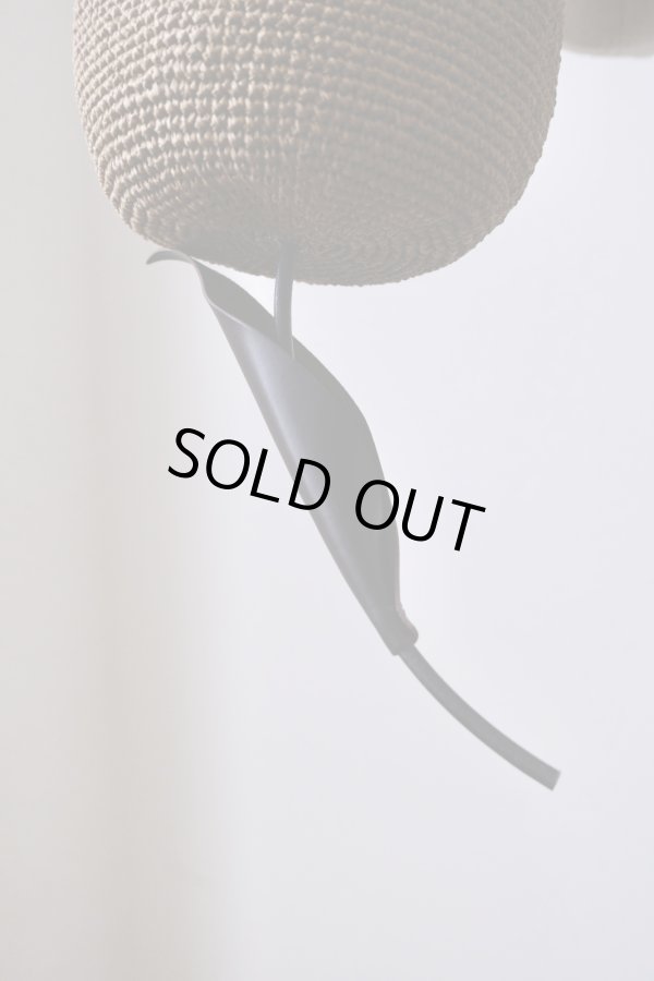 画像3: uca crocheted tulip Bag medium amber (3)