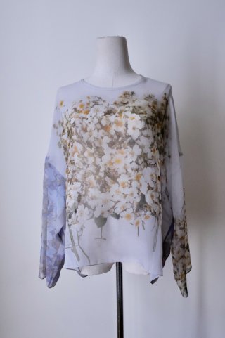 【美品】ANTTIAN アンティアン　シルク トップス ブラウス ANNTIAN（アンティアン） CHIFFON SILKSWEATER - The Galaxy Harmony!!!!