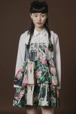 画像7: NON TOKYO DIRECT PRINT RIB GATHER SKIRT ARG ROSE (7)