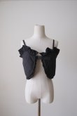 画像3: NON TOKYO FRILL CAMISOLE BUSTIER black (3)