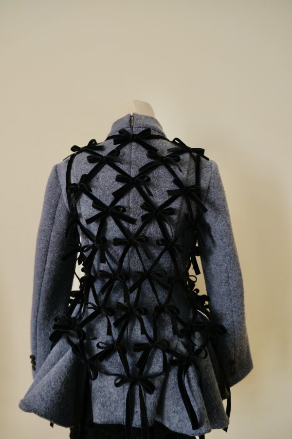 画像1: naokitomizuka Velvet ribbon tops (1)