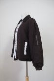画像2: sister jane Vesta Lace Trim Bomber Jacket (2)