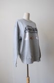 画像4: NON TOKYO 【Disney collection】PRINT PULLOVER SWEAT　white / grey (4)