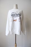画像1: NON TOKYO 【Disney collection】PRINT PULLOVER SWEAT　white / grey (1)