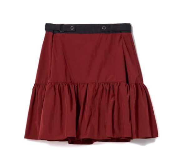 画像5: NON TOKYO 3WAY TIERED SKIRT wine (5)