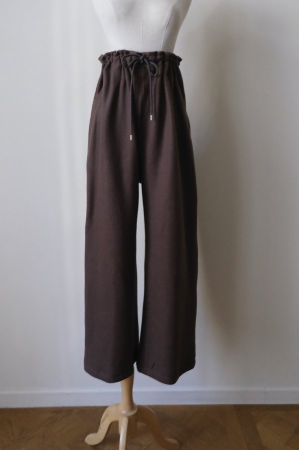 画像1: SIIILON  WORN HOME PANTS brown (1)