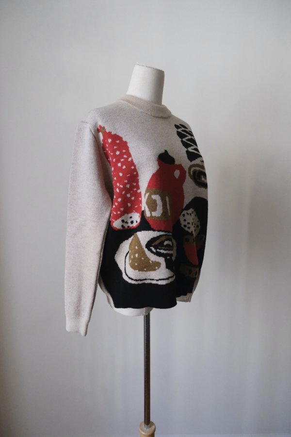 画像2: HENRIK VIBSKOV  Salami Knit Sweat  (2)