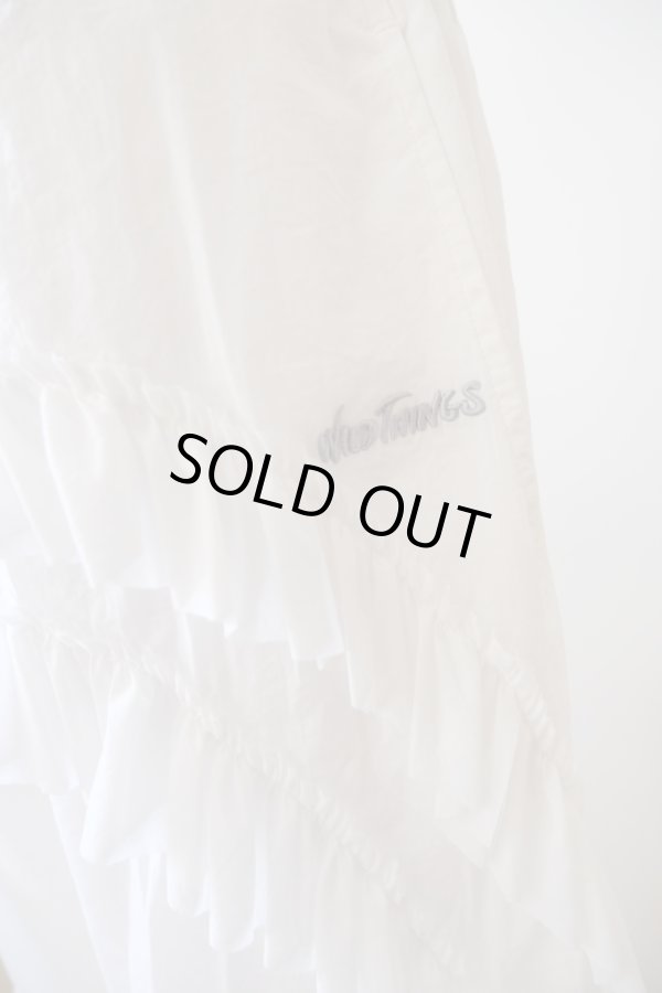 画像5: naokitomizuka WILD THINGS frilled pants white (5)