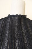 画像4: DECO depuis 1985 RIB LACE TOPS BLACK (4)