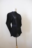 画像2: DECO depuis 1985 RIB LACE TOPS BLACK (2)