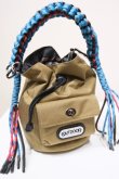 画像2: NON TOKYO MULTI CODE POUCH BAG brown (2)