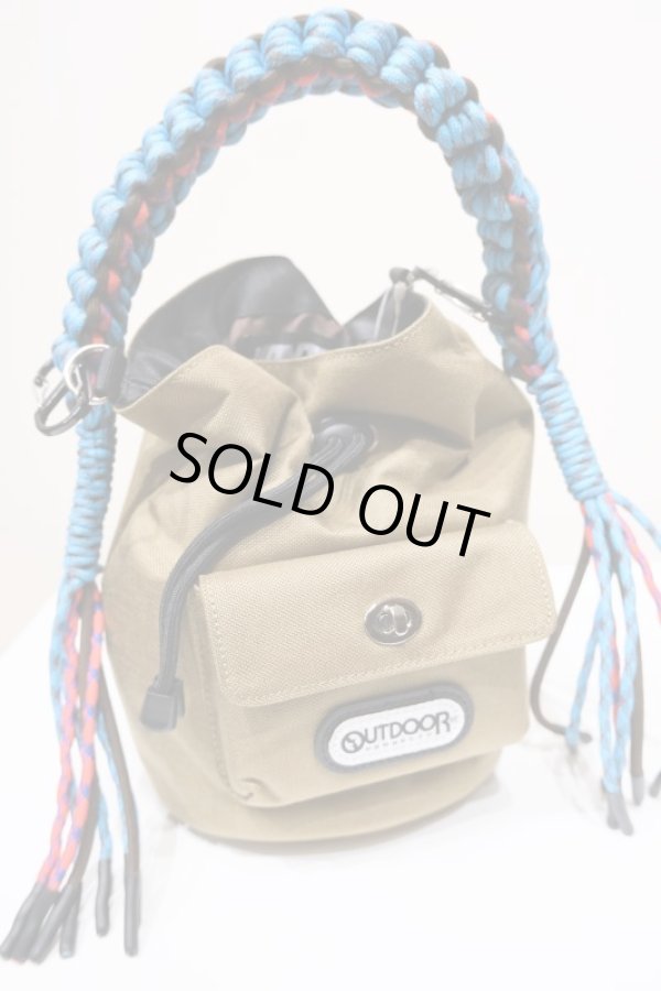 画像2: NON TOKYO MULTI CODE POUCH BAG brown (2)