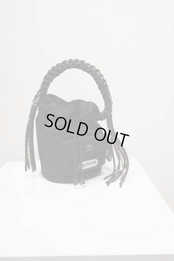 画像1: NON TOKYO MULTI CODE POUCH BAG  Black (1)