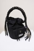 画像4: NON TOKYO MULTI CODE POUCH BAG  Black (4)