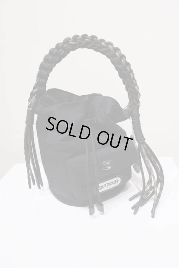 画像4: NON TOKYO MULTI CODE POUCH BAG  Black (4)