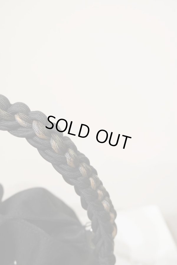 画像5: NON TOKYO MULTI CODE POUCH BAG  Black (5)