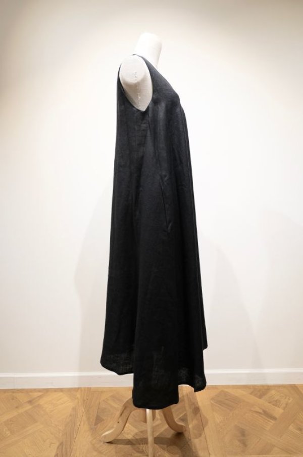 画像2: LOESS SARAH DRESS black (2)