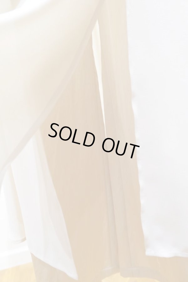 画像2: LOKITHO CHIFFON LAYERD PANTS BEIGE (2)