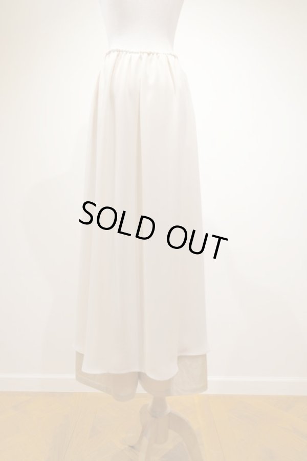 画像5: LOKITHO CHIFFON LAYERD PANTS BEIGE (5)