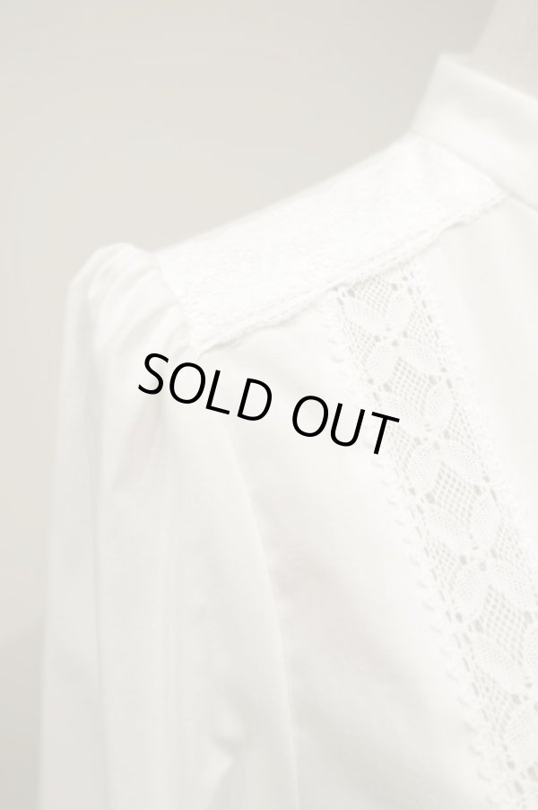 画像5: LOKITHO NARROW LACE SHIRT (5)