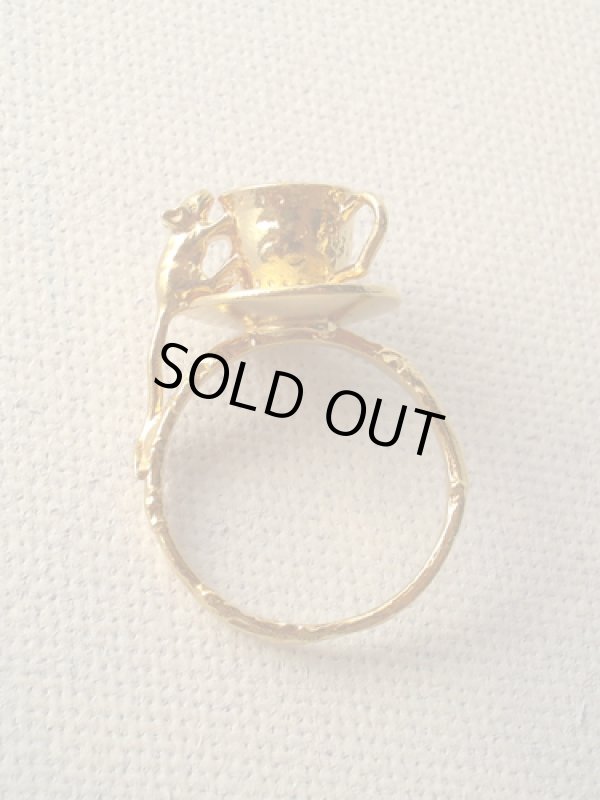 画像3: ALEX MONROE　野ねずみとティーカップリング (3)