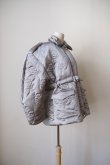 画像2: DECO FLOWER QUILT JACKET GRAY  (2)