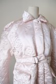 画像4: DECO FLOWER QUILT JACKET PALE PINK  (4)