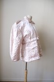 画像2: DECO FLOWER QUILT JACKET PALE PINK  (2)