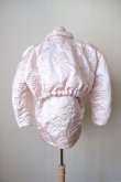 画像3: DECO FLOWER QUILT JACKET PALE PINK  (3)