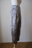 画像2: DECO FLOWER QUILT VEST PANT GRAY (2)