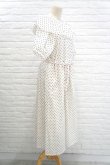 画像2: cikolata (チコラータ）　オーガニックコットンローンワンピース　white (2)