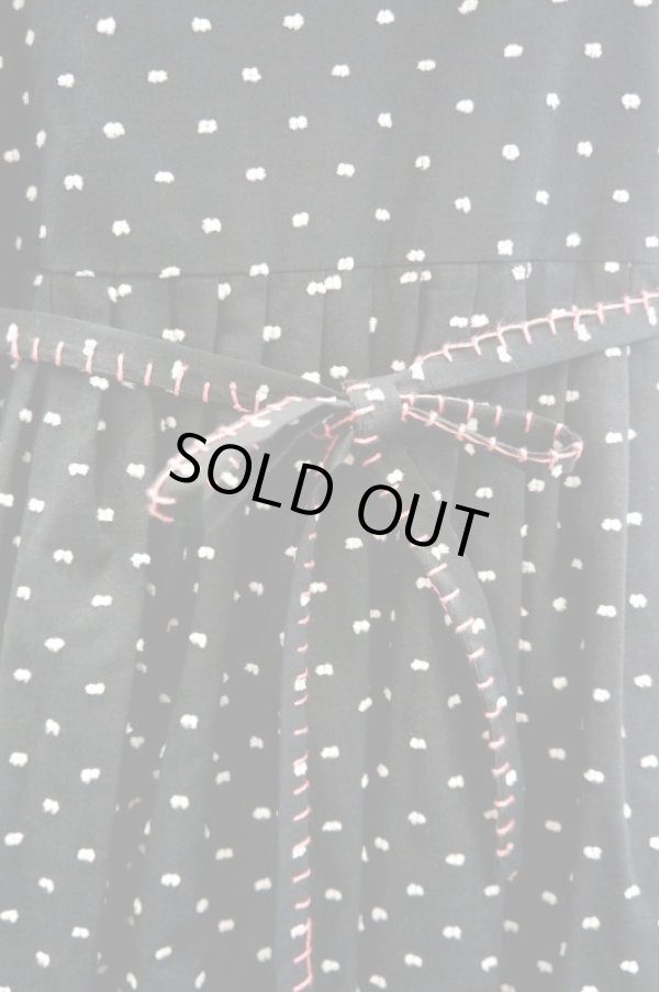 画像6: cikolata (チコラータ) オーガニックコットンローンワンピース black (6)