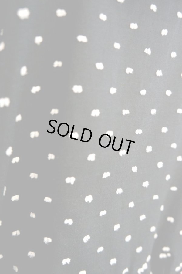 画像8: cikolata (チコラータ) オーガニックコットンローンワンピース black (8)