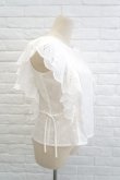 画像2: SOWA  (ソーワ) Soap lace top white (2)