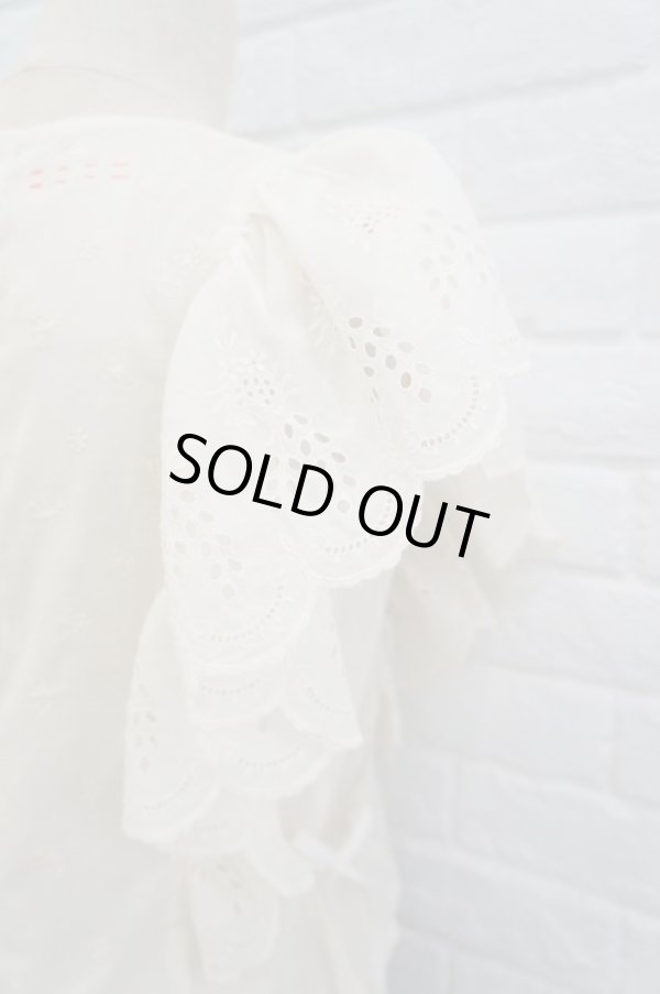 画像6: SOWA  (ソーワ) Soap lace top ecru (6)