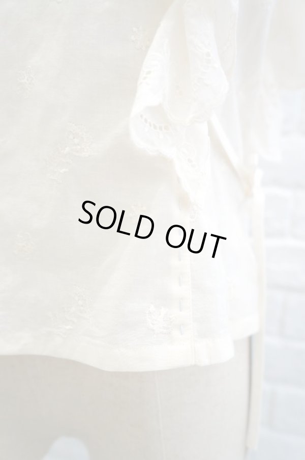 画像5: SOWA  (ソーワ) Soap lace top ecru (5)