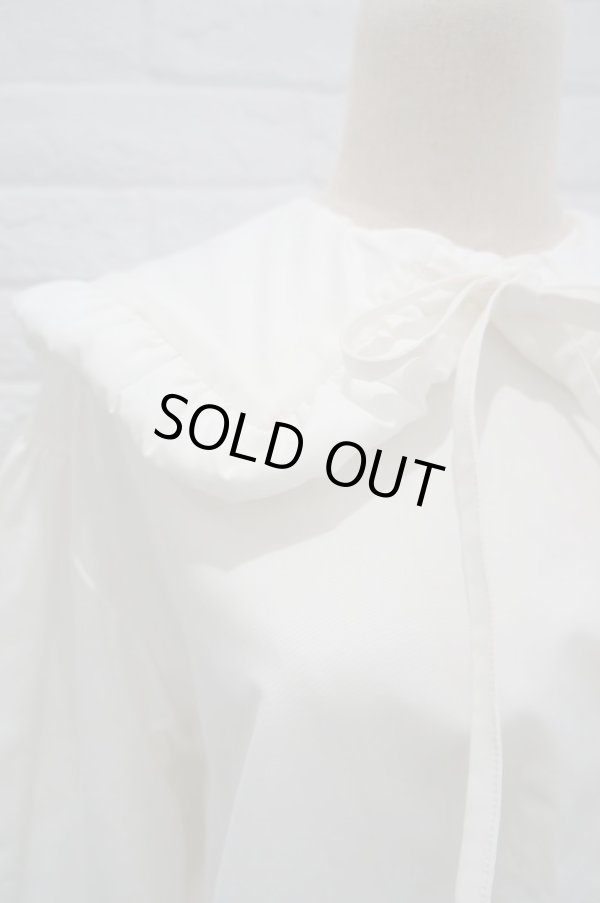 画像5: liroto (リロト) 襟付きブラウス white (5)