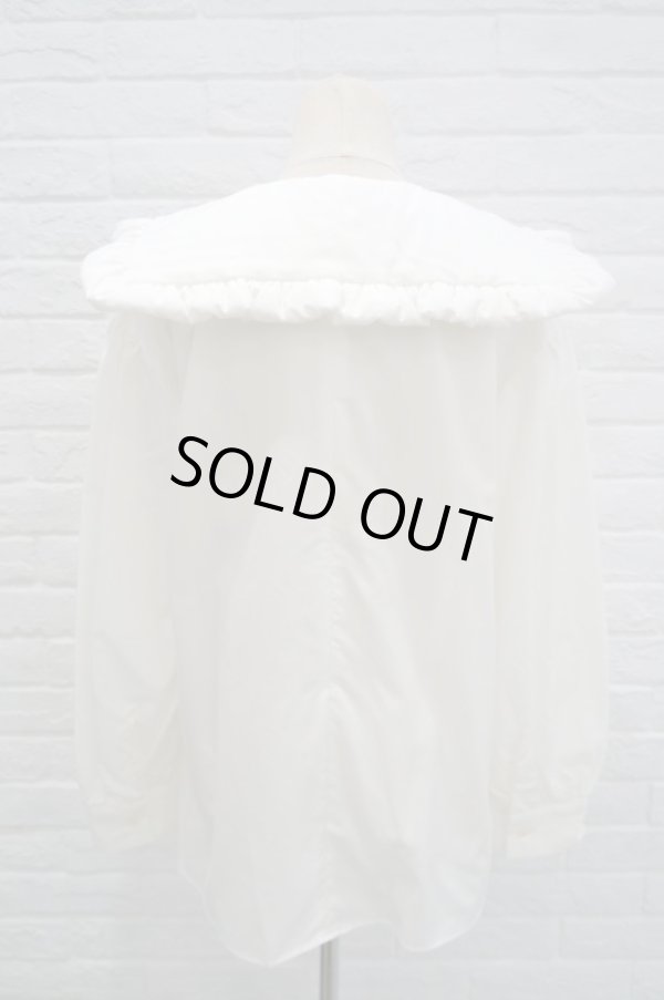 画像3: liroto (リロト) 襟付きブラウス white (3)