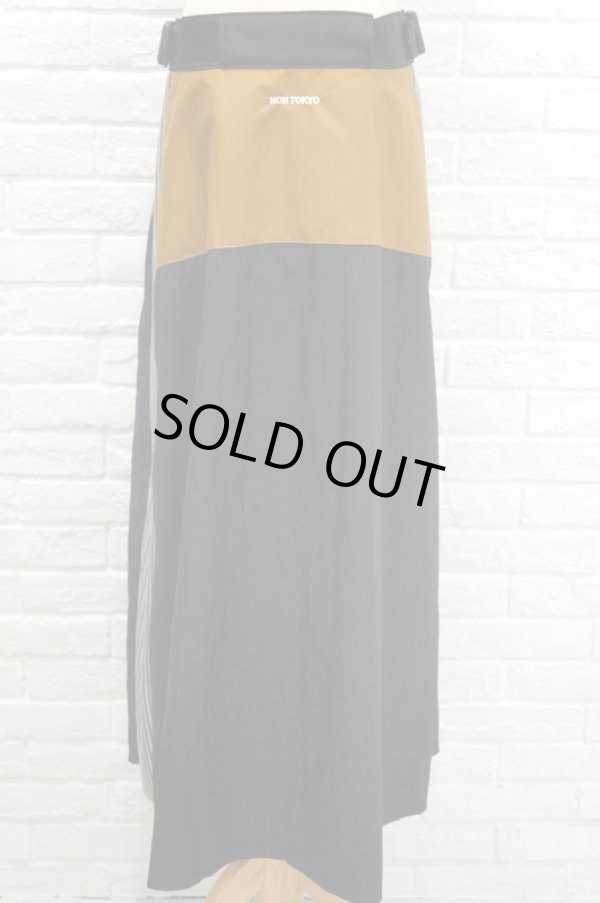 画像4: NON TOKYO (ノン トーキョー）GIMMICK MOUNTAIN SKIRT BLACK×MUSTARD×SILVER (4)