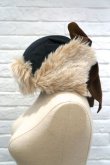 画像1: NON TOKYO (ノン トーキョー） ESKIMO RIBBON CAP black (1)