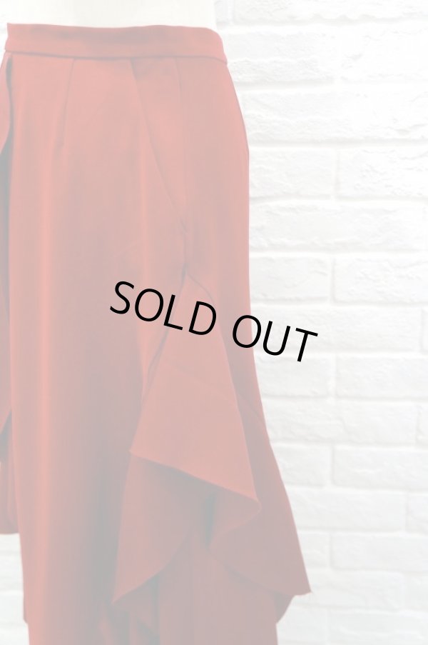 画像6: LOKITHO  (ロキト）ドレープスカート red (6)