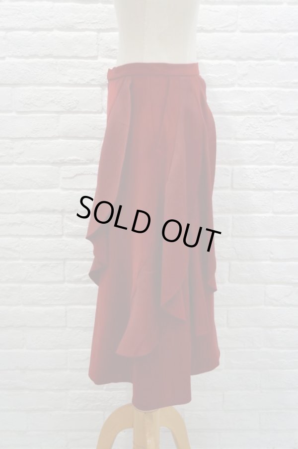 画像3: LOKITHO  (ロキト）ドレープスカート red (3)