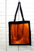 画像1: STARSTYLING　BIG SQUARE TOTE  black  copper　 (1)