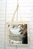 画像1: STARSTYLING　BIG SQUARE TOTE  natural  silver   (1)