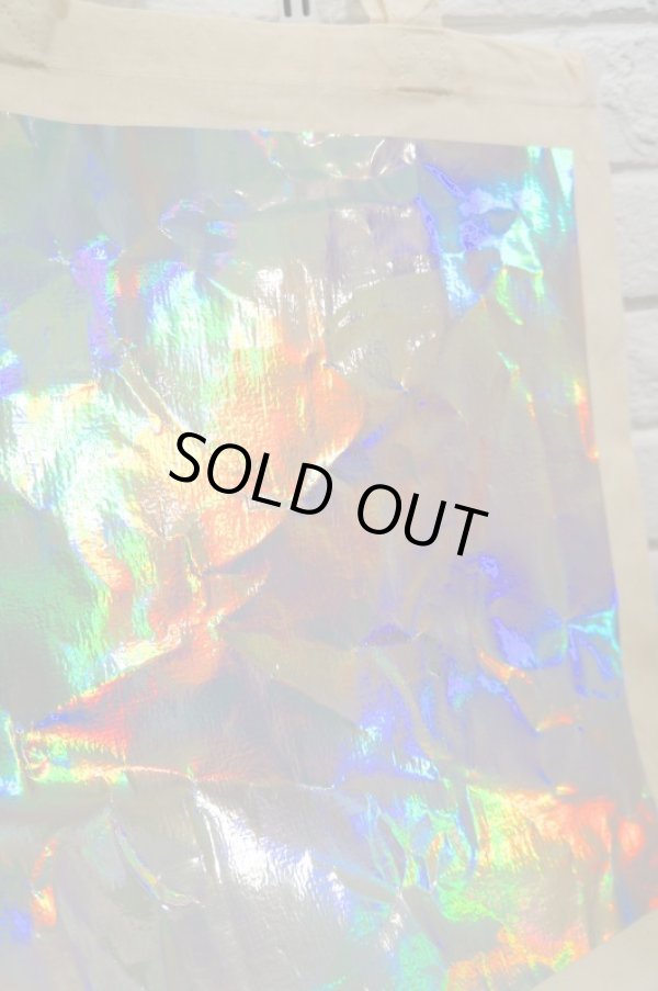 画像2: STARSTYLING　BIG SQUARE TOTE  natural holo  (2)