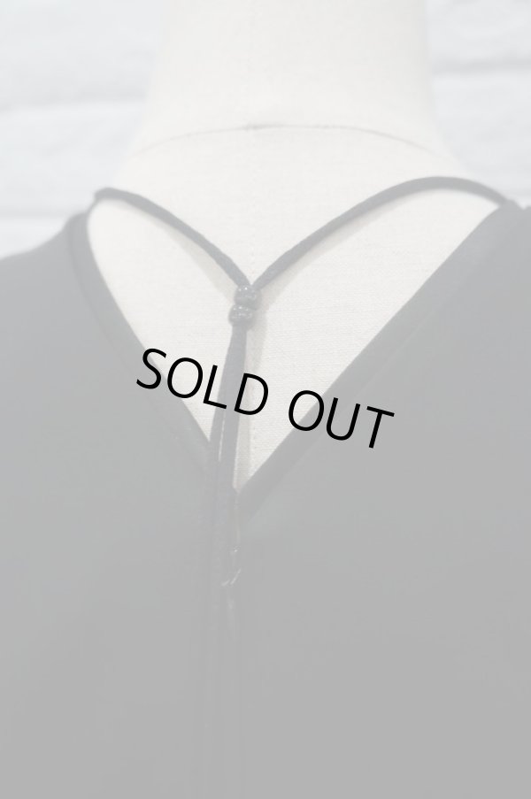 画像4: LOKITHO CORD EMBROIDERY TOP black × gold (4)