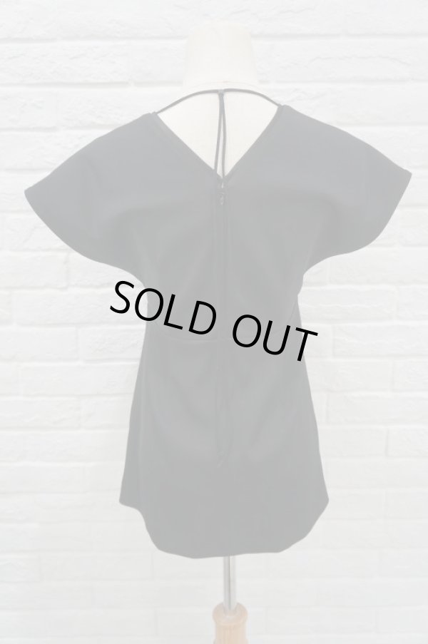 画像3: LOKITHO CORD EMBROIDERY TOP black × gold (3)